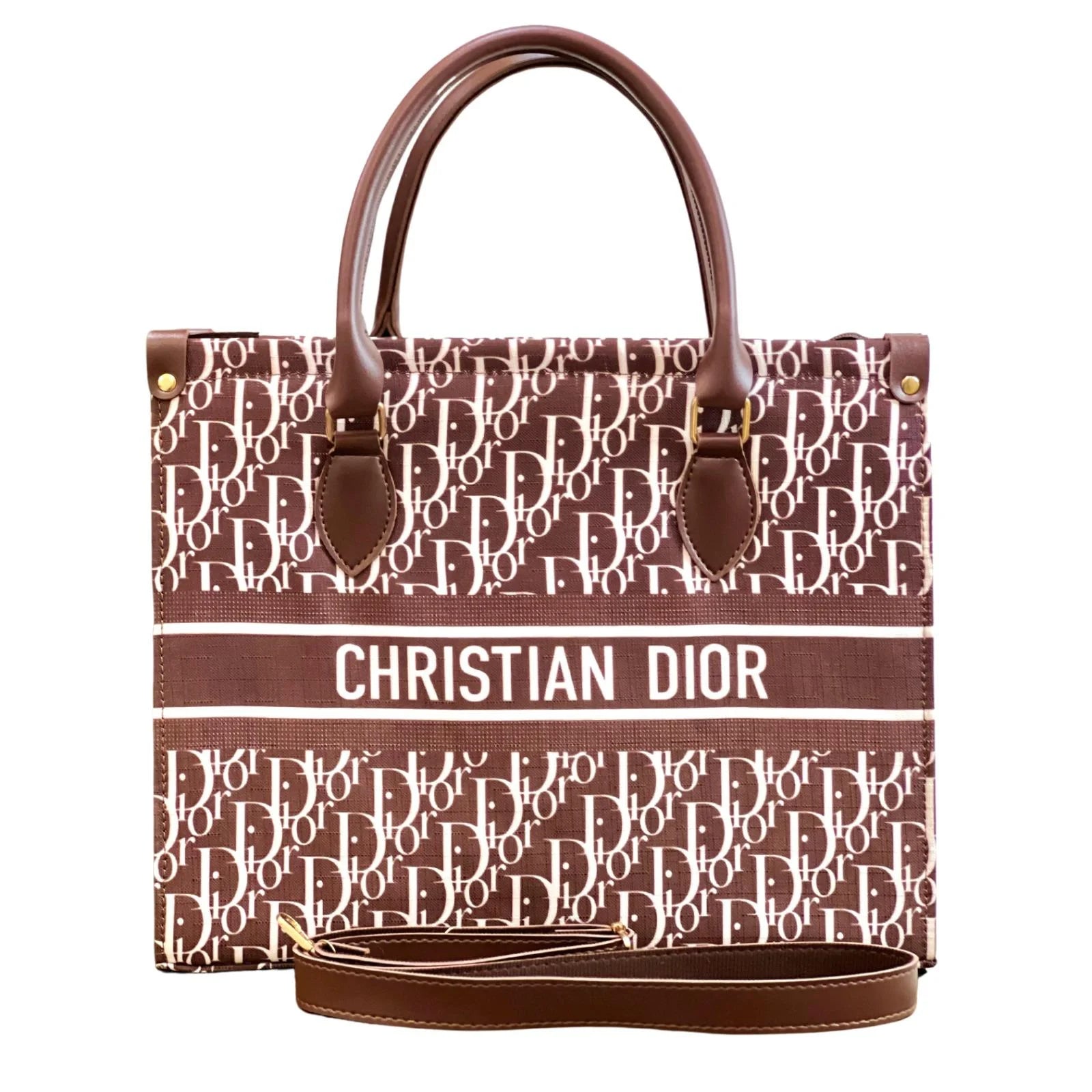 Premium Brown Ladies Tote Bag