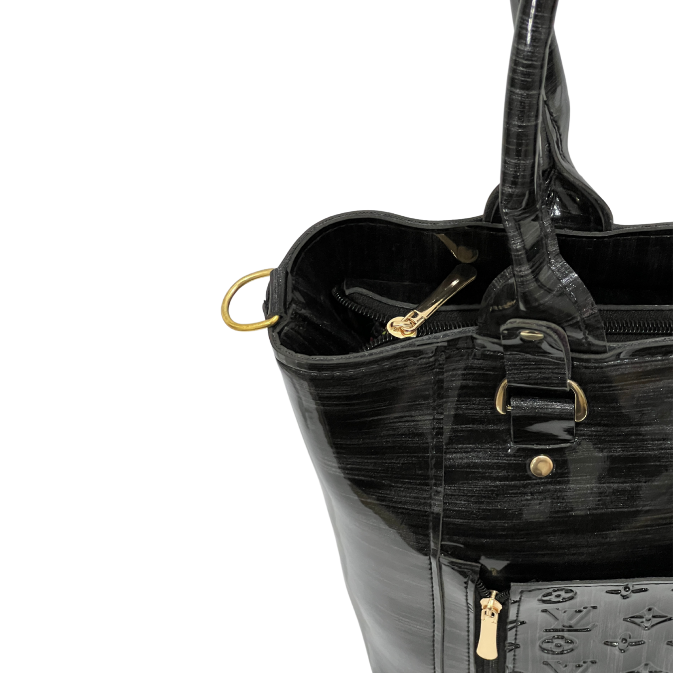 Elegant Black Tote Bag