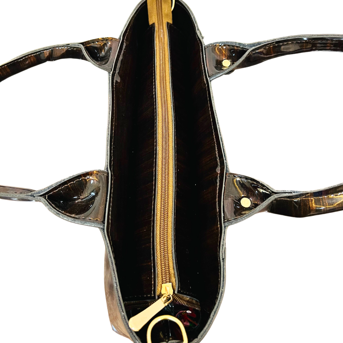 Elegant Dark Brown Tote Bag